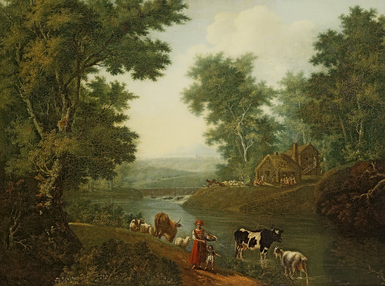 Landscape in the Surroundings of Petersburg av Semen Fedorovich Shchedrin