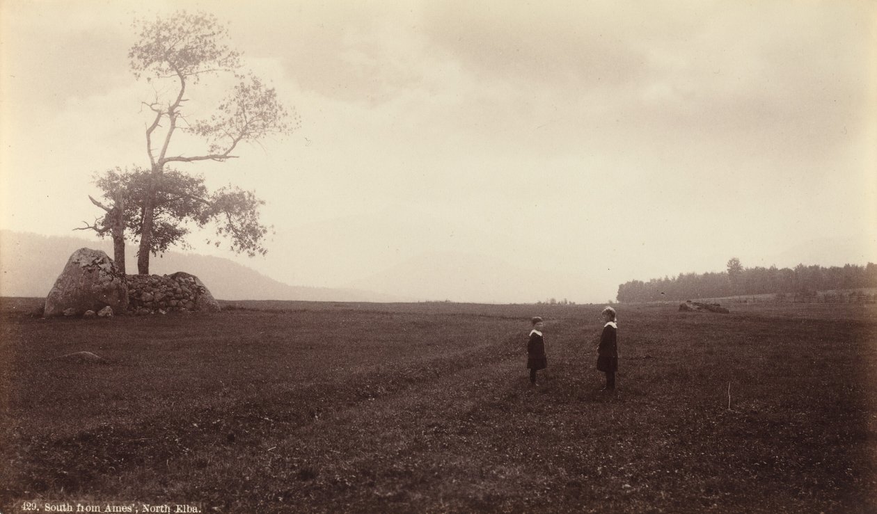 Söder om Ames, North Elba,ca. 1888 (foto) av Seneca Ray Stoddard