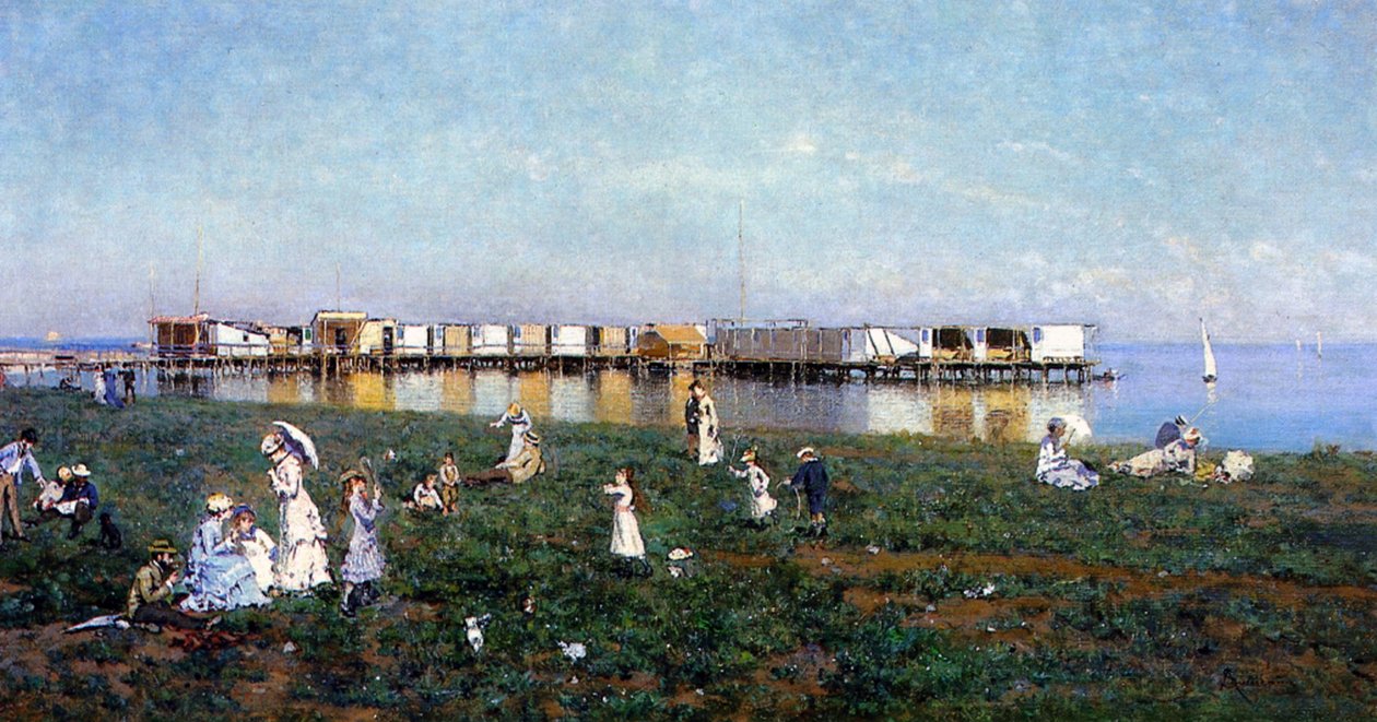Livornobukten, Italien av Serafin Avendano