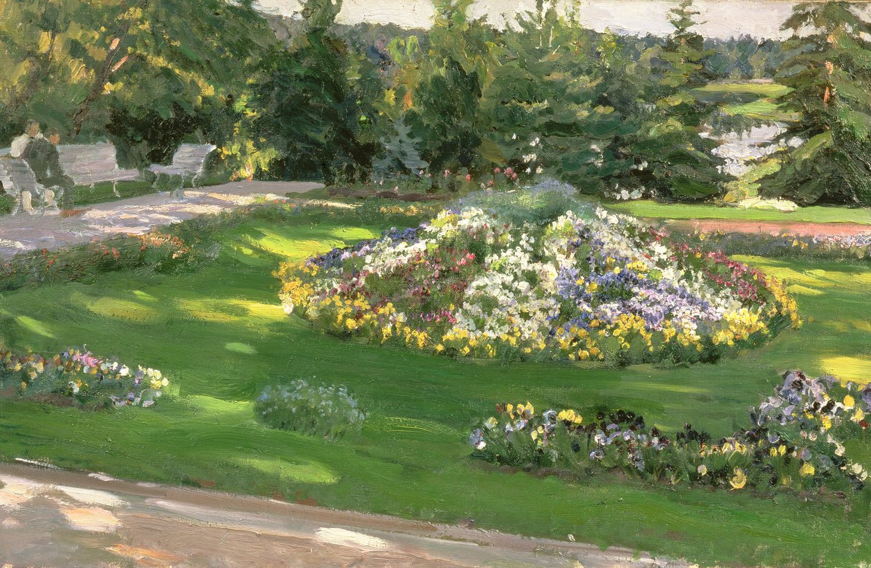 Blomsterbädden av Sergei Arsenevich Vinogradov