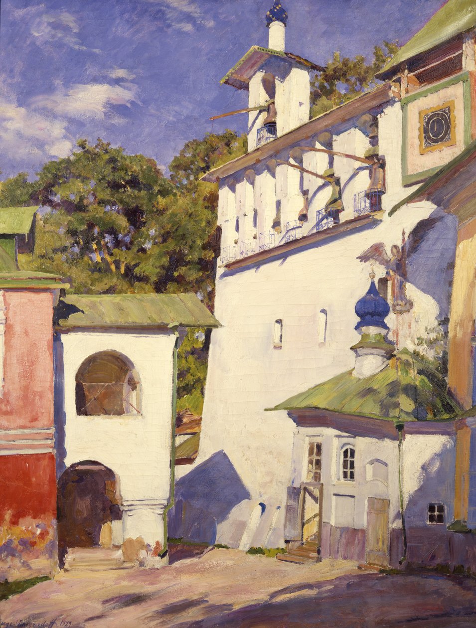 De stora klockorna, 1929 av Sergei Arsenevich Vinogradov