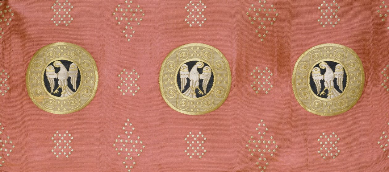 Olovyanishnikov Manufactory Brocade, början av 1900-talet (textil) av Sergei Vashkov