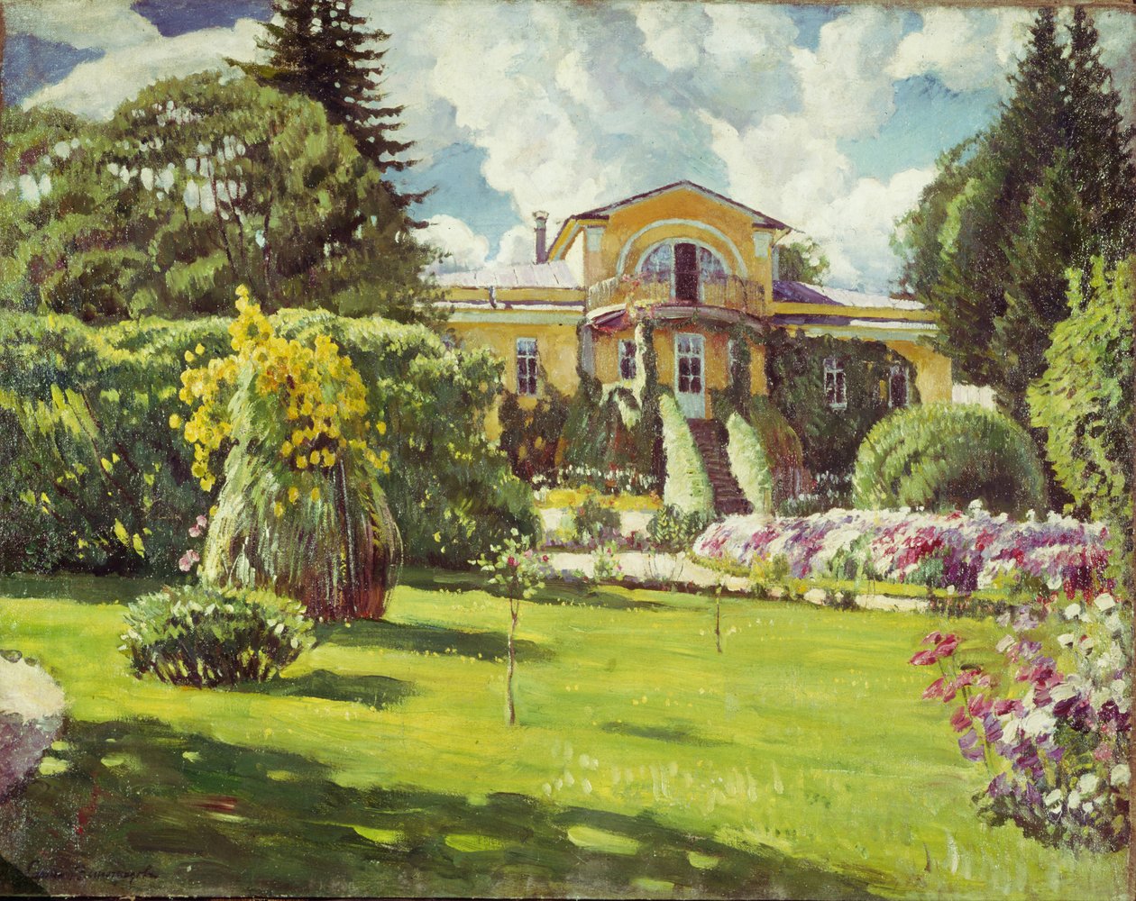 Dacha nära Moskva av Sergei Arsenevich Vinogradov