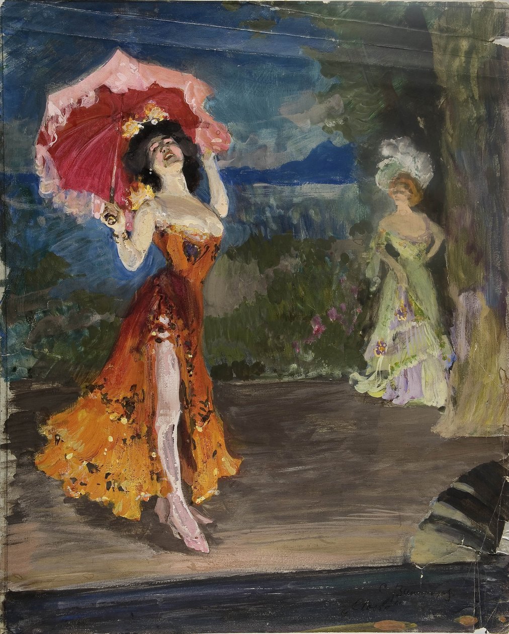 Dansare, tidigt 1900-tal av Sergei Arsenevich Vinogradov
