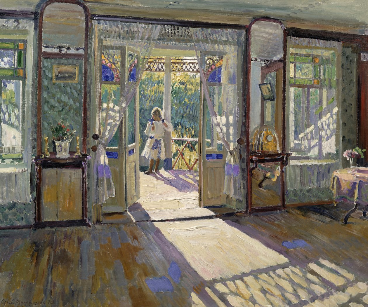 I ett hus av Sergei Arsenevich Vinogradov