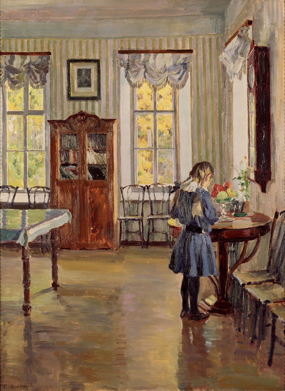 I ett hus, 1913 av Sergei Arsenevich Vinogradov