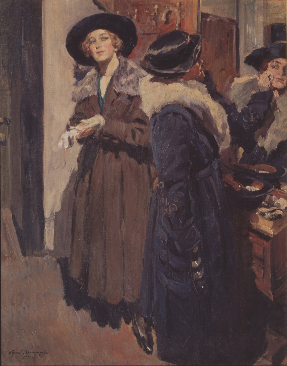 I ett förrum av Sergei Arsenevich Vinogradov
