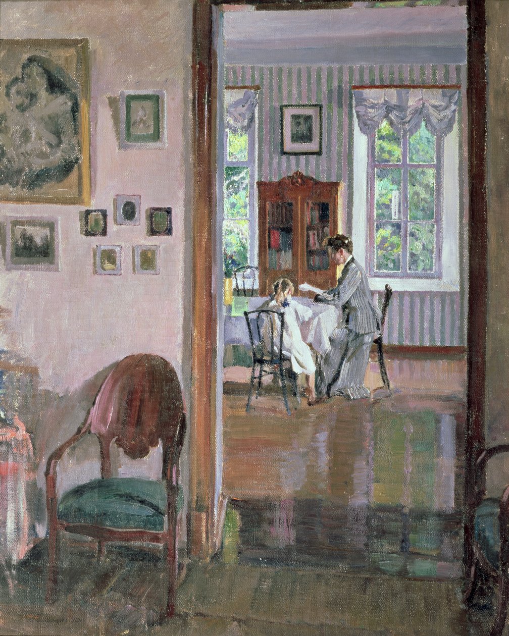 Interiör av Sergei Arsenevich Vinogradov