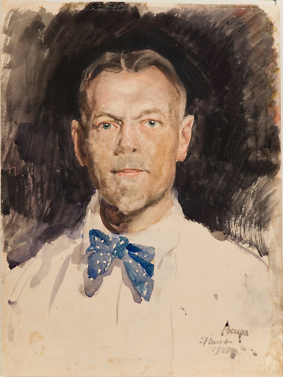 Självporträtt, 1922 av Sergei Arsenevich Vinogradov