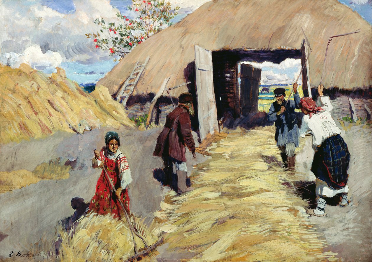 Tröskgolv av Sergei Arsenevich Vinogradov