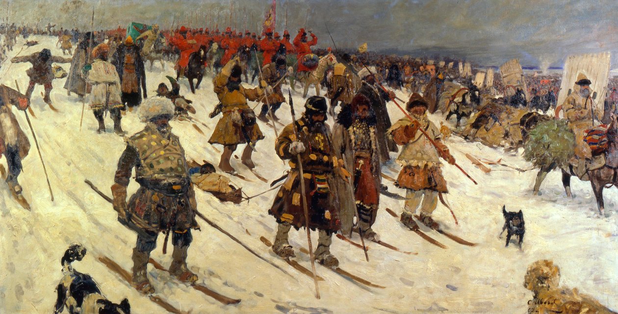 Ryssarnas militära kampanj på 1500-talet, 1903 av Sergei Ivanov
