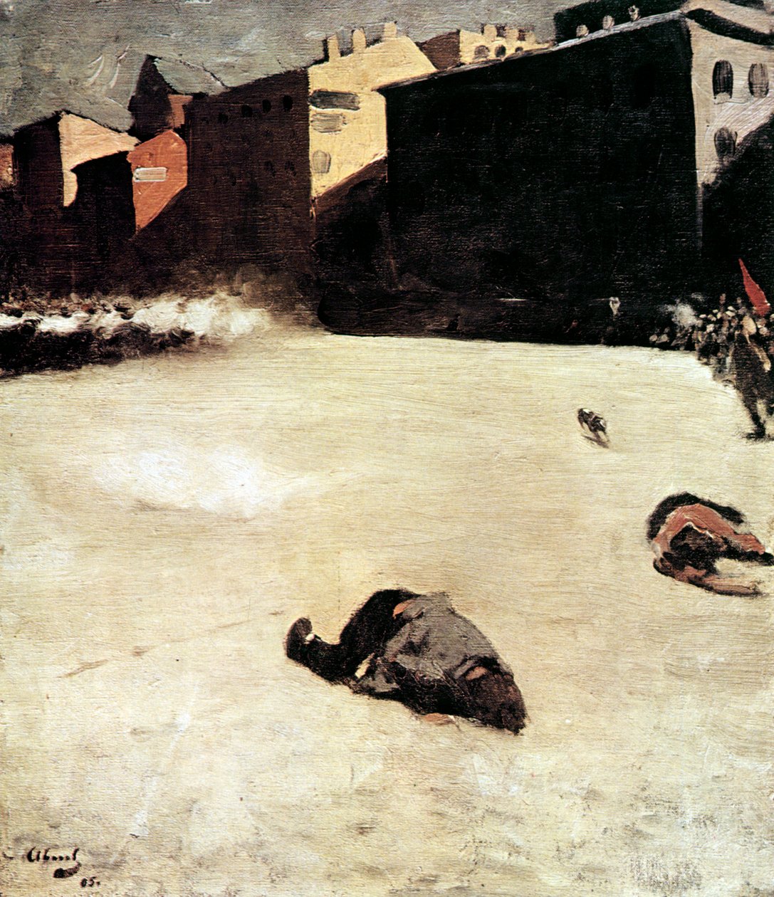 Massakern, 1905. av Sergei Ivanov