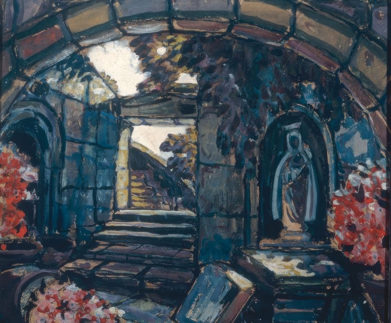 Maeterlinck, syster Beatrix / Sudeikin av Sergei Jurjewitsch Sudeikin