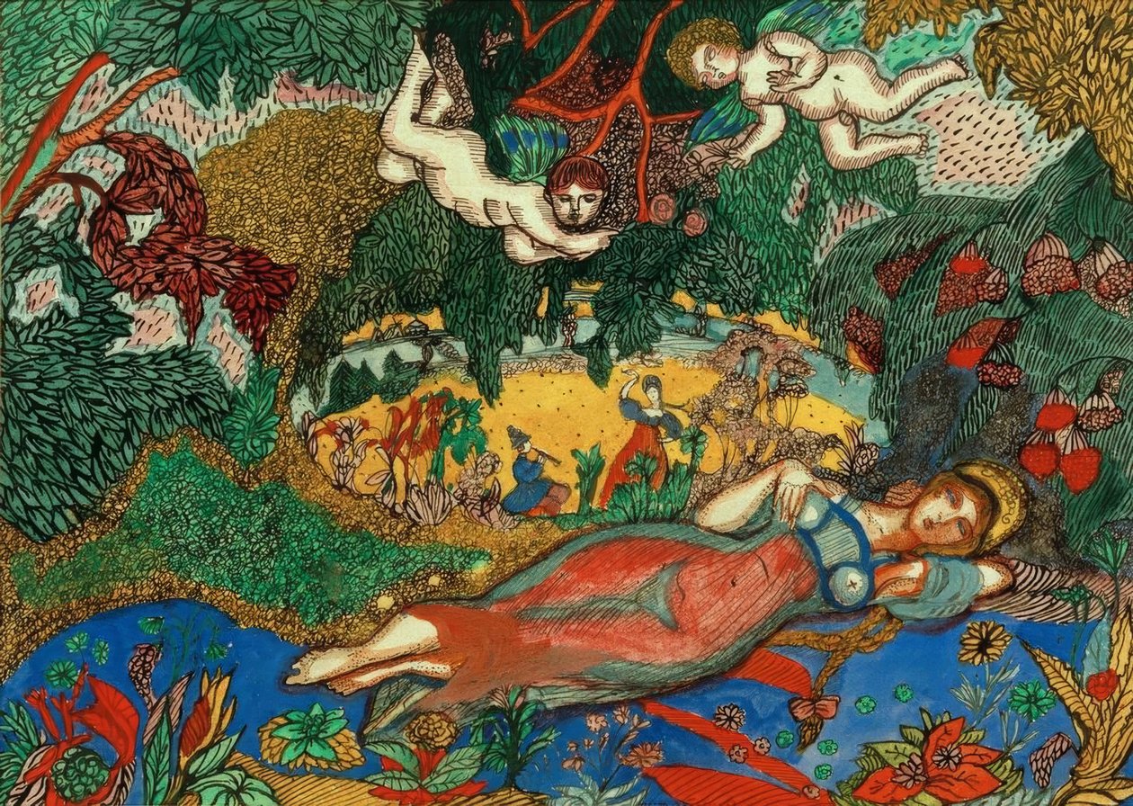 ryska Venus av Sergei Jurjewitsch Sudeikin
