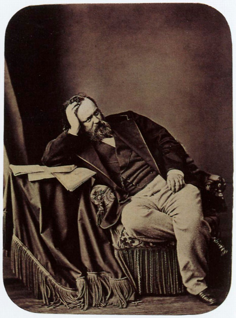 Alexander Herzen, rysk författare och tänkare, 1861 av Sergei Lvovich Levitsky