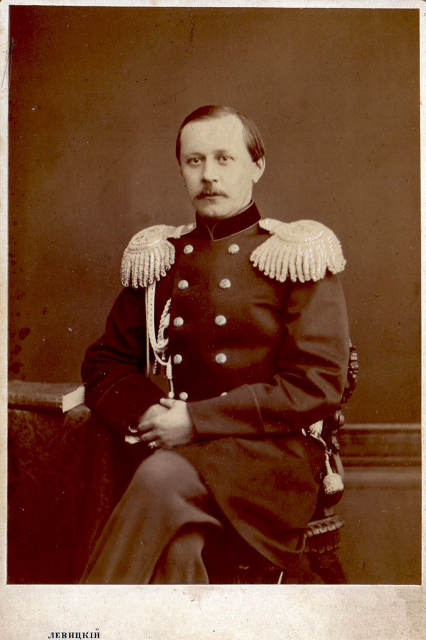 Greve Paul Andrejevitj Shuvalov, rysk soldat och statsman, c1860-c1870-talen av Sergei Lvovich Levitsky