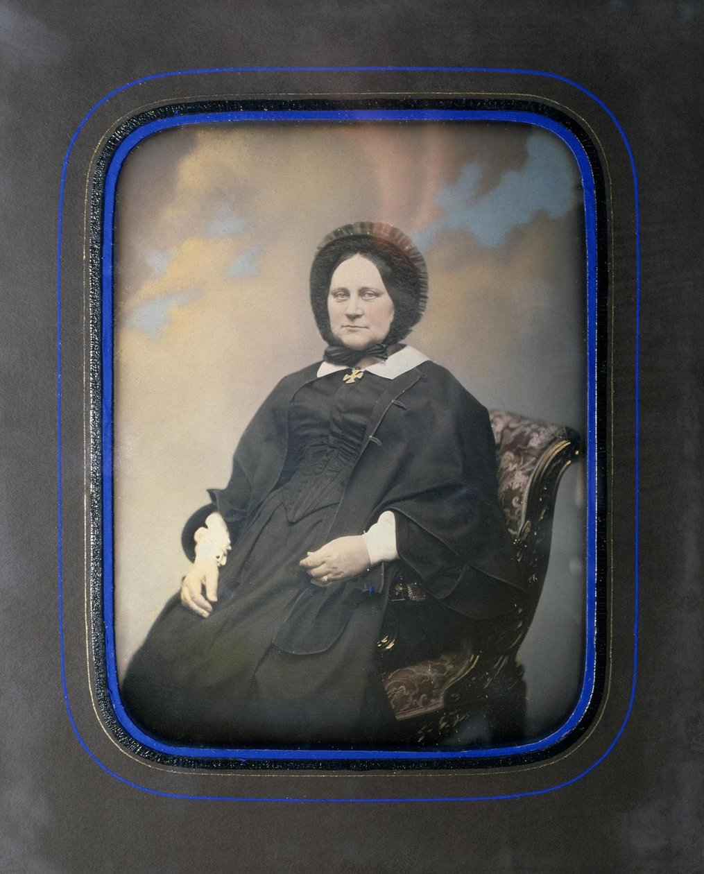 Porträtt av Maria Trofimovna Pashkova 1819-1892, född grevinna von Baranov, 1840-talet av Sergei Lvovich Levitsky