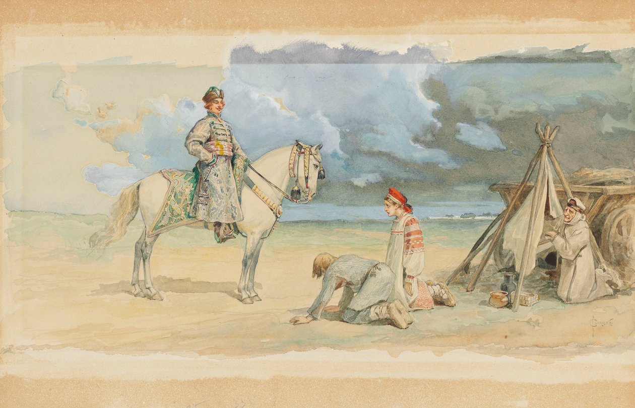 Bojarens ankomst. av Sergei Sergeyevich Solomko