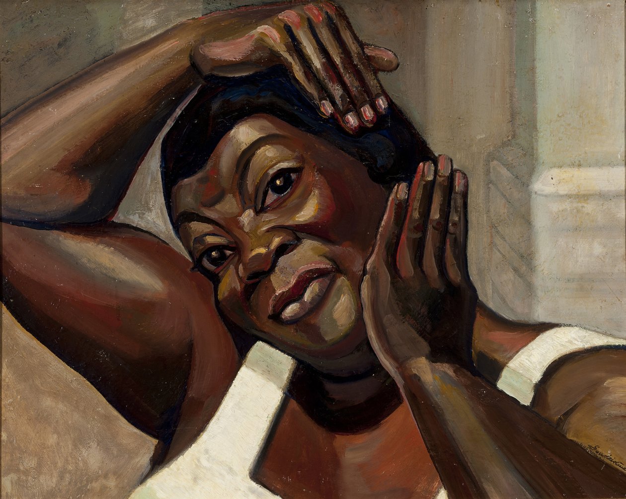 Ruby Elzy i Porgy and Bess, 1935 av Sergei Yurievich Sudeykin