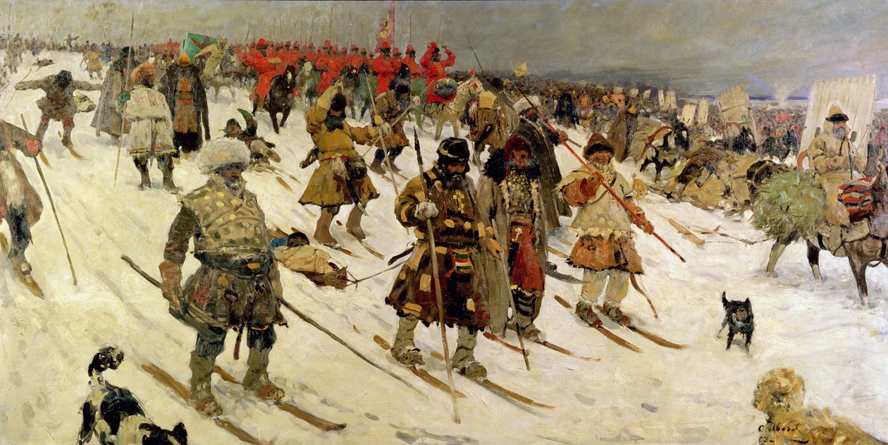 En militär kampanj i Ryssland under 1500-talet, 1903 av Sergej Vasilevic Ivanov