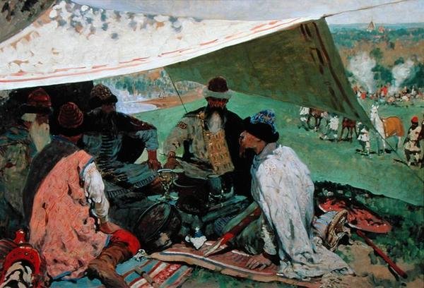 Furstarnas konvent, 1910 av Sergej Vasilevic Ivanov
