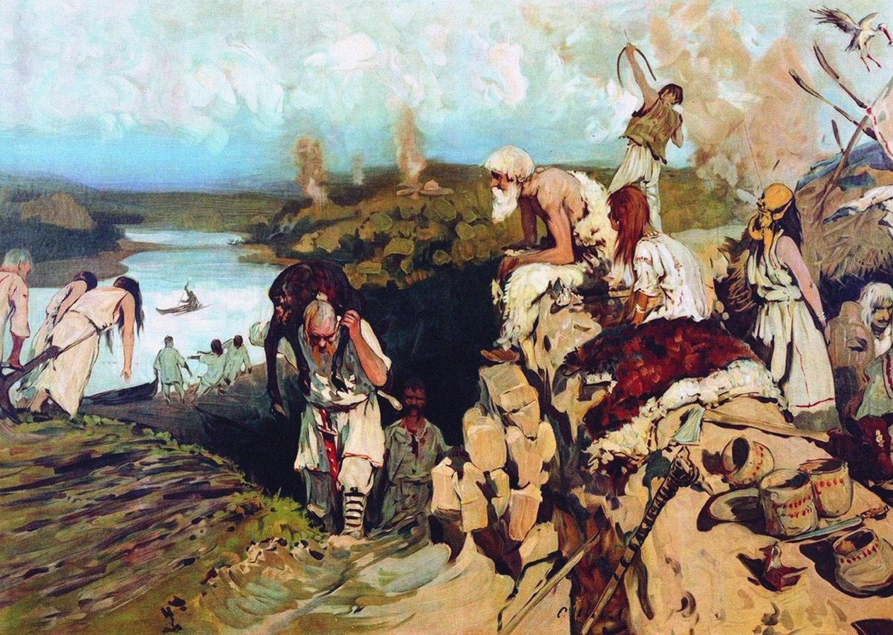 Östslavernas liv, 1907-1909 av Sergej Vasilevic Ivanov