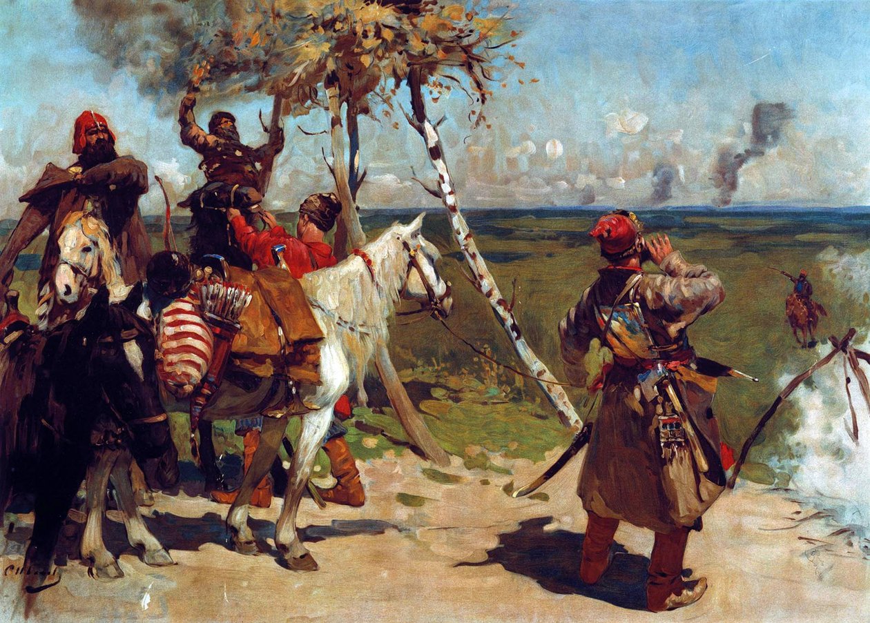På gränsvakten i Muscovy av Sergej Vasilevic Ivanov