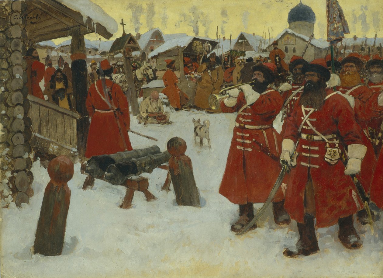 Streltsy, 1907 av Sergej Vasilevic Ivanov