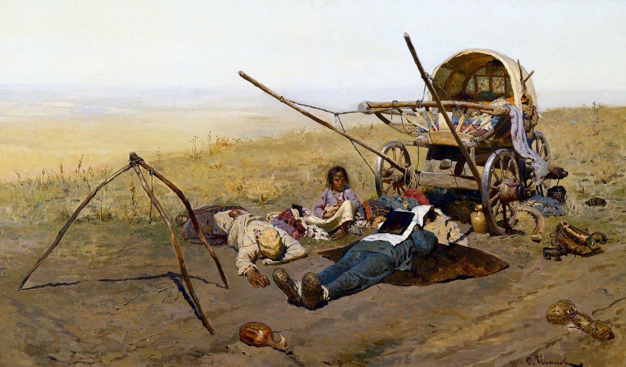 Säsongsarbetarens död av Sergej Vasilevic Ivanov