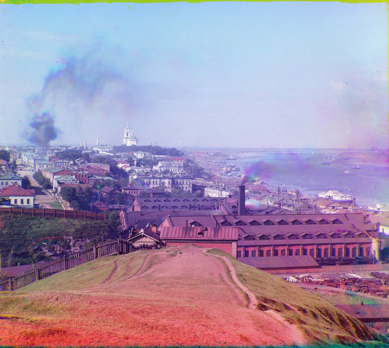 Perm (från City Gorki), 1905-1915 av Sergey Prokudin Gorsky
