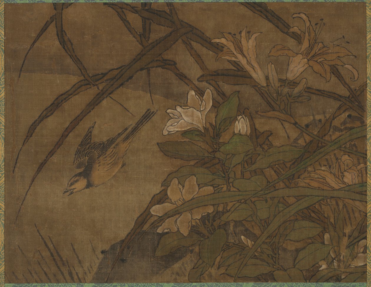 Fåglar och blommor, mitten av 1400-talet - början av 1500-talet. av Sesshû Tôyô