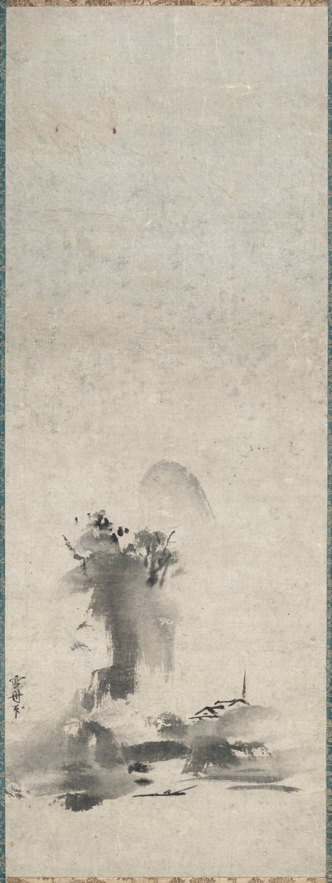 Haboku, Splashed Ink Landscape, 1400-talet-tidigt 1500-tal. av Sesshû Tôyô