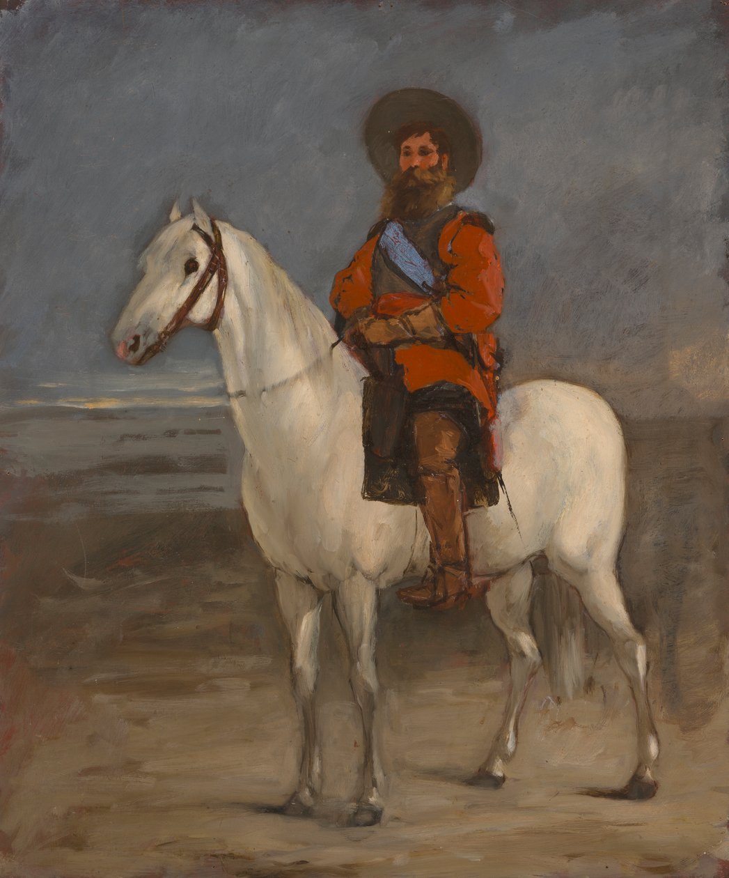 Garibaldis soldat på hästryggen av Severin Falkman