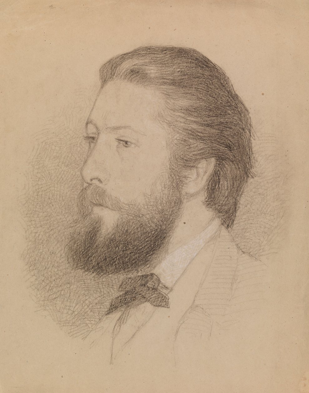 Porträtt av en man av Severin Falkman