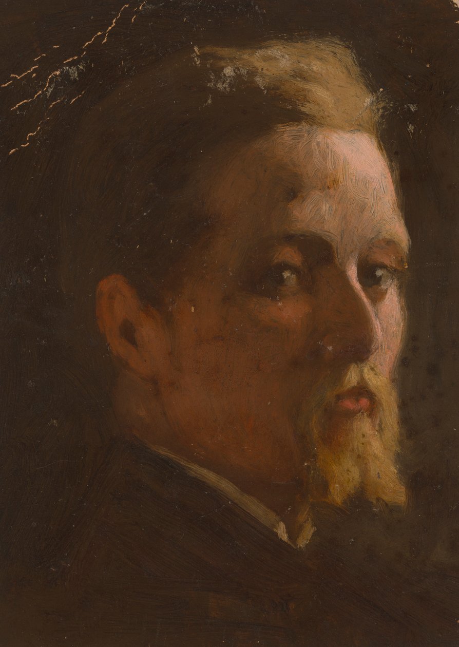 Porträtt av en man av Severin Falkman