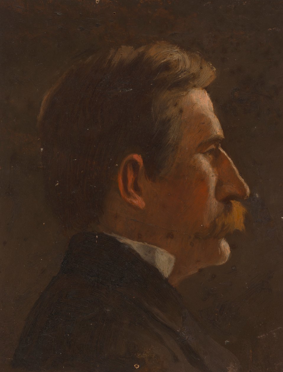 Profil av en man av Severin Falkman