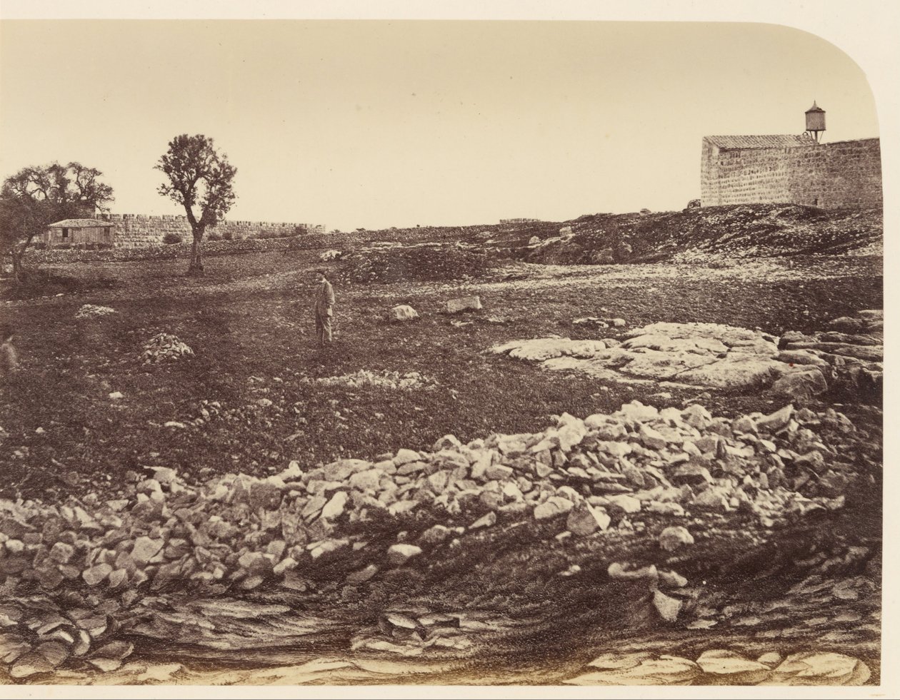 Panoramavy över staden - Allmän vy över staden från norr av Sgt. James M. McDonald