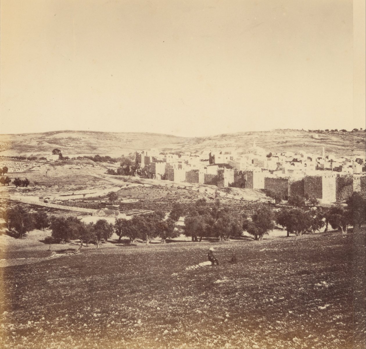 Panoramavy över staden - Allmän vy över staden från norr av Sgt. James M. McDonald