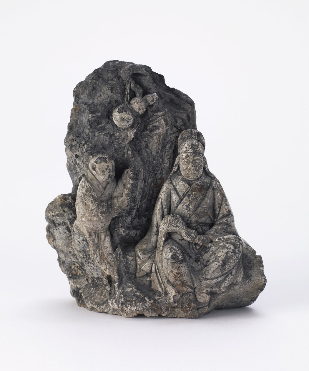 Liten och tunn adze (penna) 1100-1100-talet f.Kr. (jade) av Shang Dynasty Chinese School