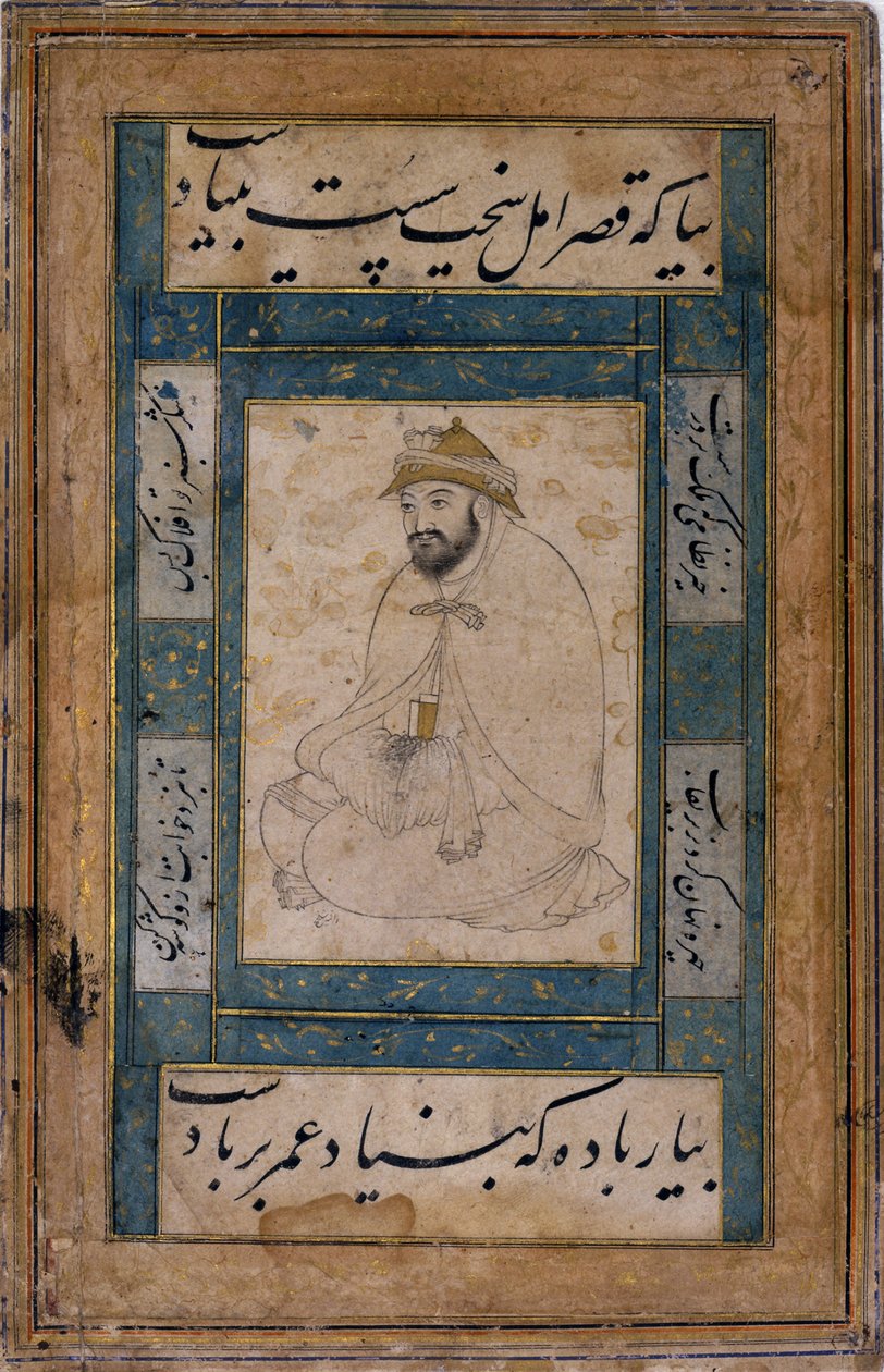 En sittande helig man av Shaykh Muhammad