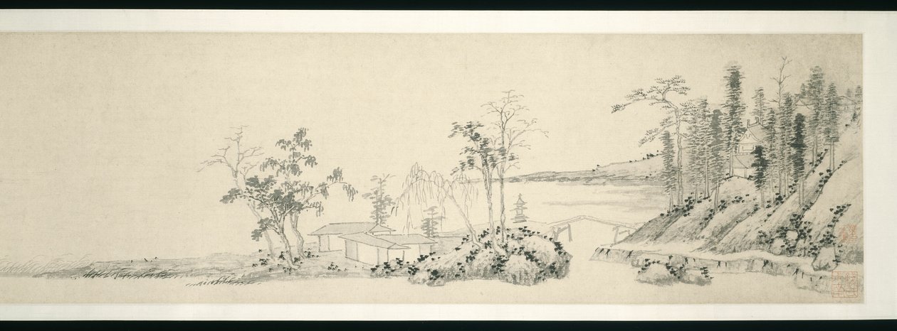 Återvänd till Stone Lake av Shen Zhou