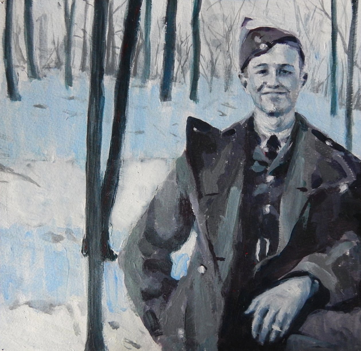 Flyglöjtnanten (justerad), 2018 av Sheri Gee