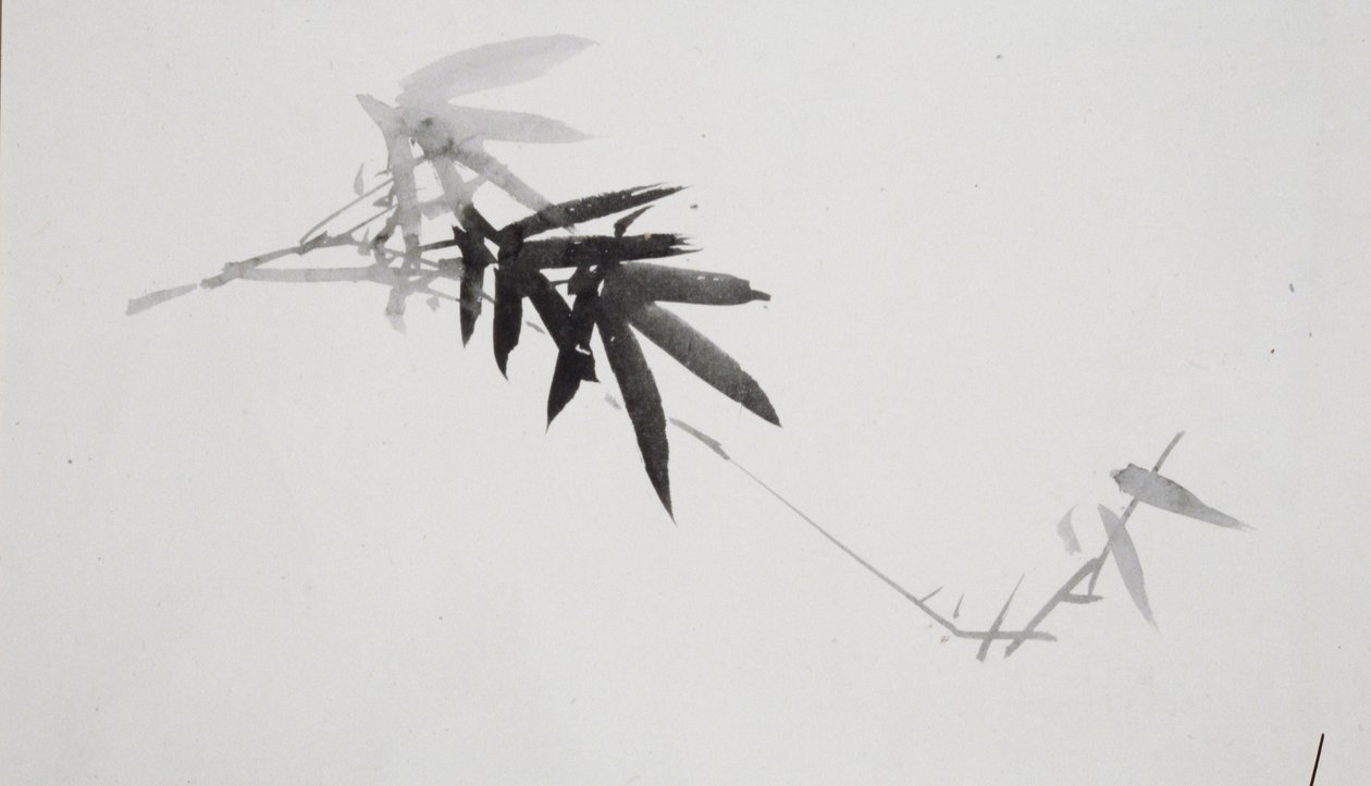 Blomsterstudier [en av ett par] av Shibata Zeshin