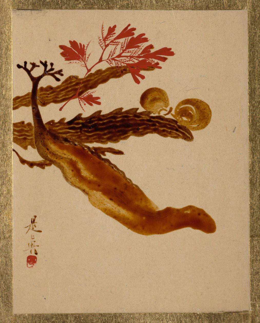 Tång. av Shibata Zeshin