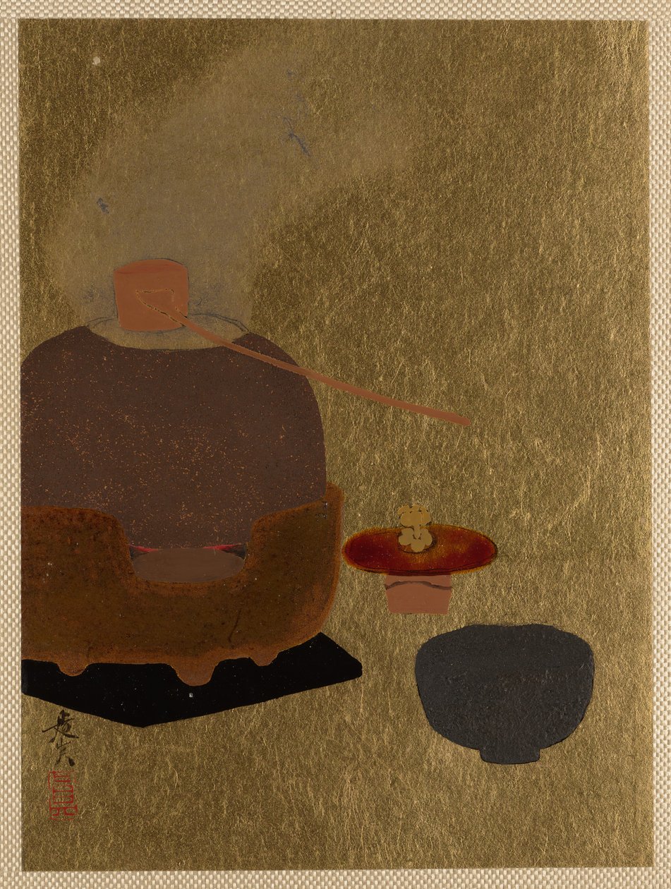 Apparat för teceremoni. av Shibata Zeshin