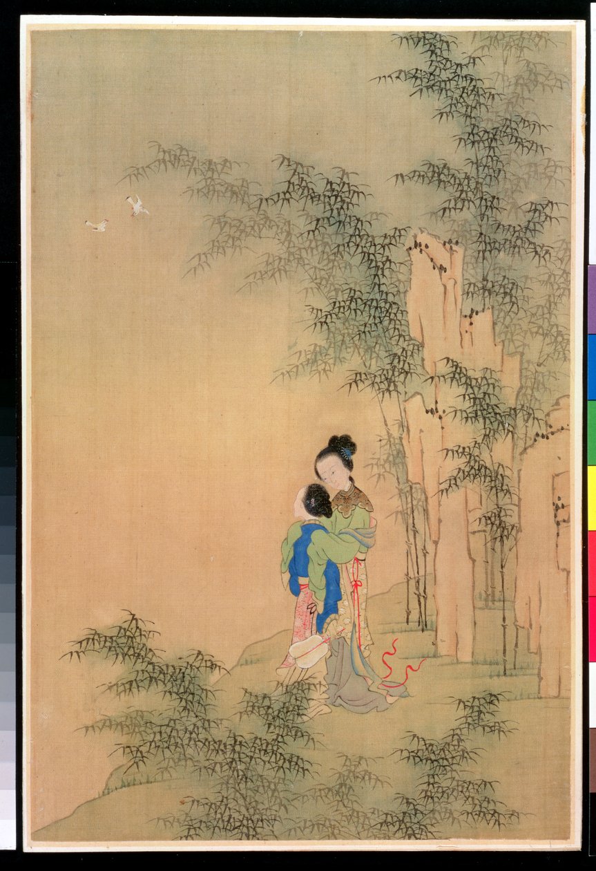Två figurer som omfamnar av Shih Fu Chuiu Ying Shih Fu Chuiu Ying