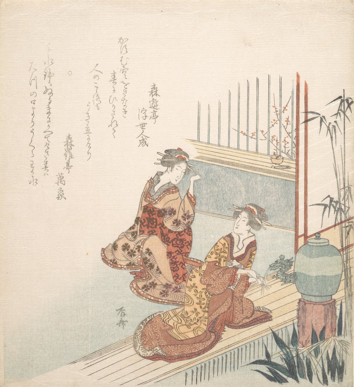 Tidig vår, 1750-1835., 1750-1835. av Shinsai