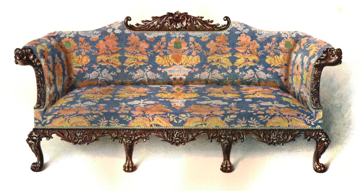 Mahognysoffa, 1906 av Shirley Charles Llewellyn Slocombe