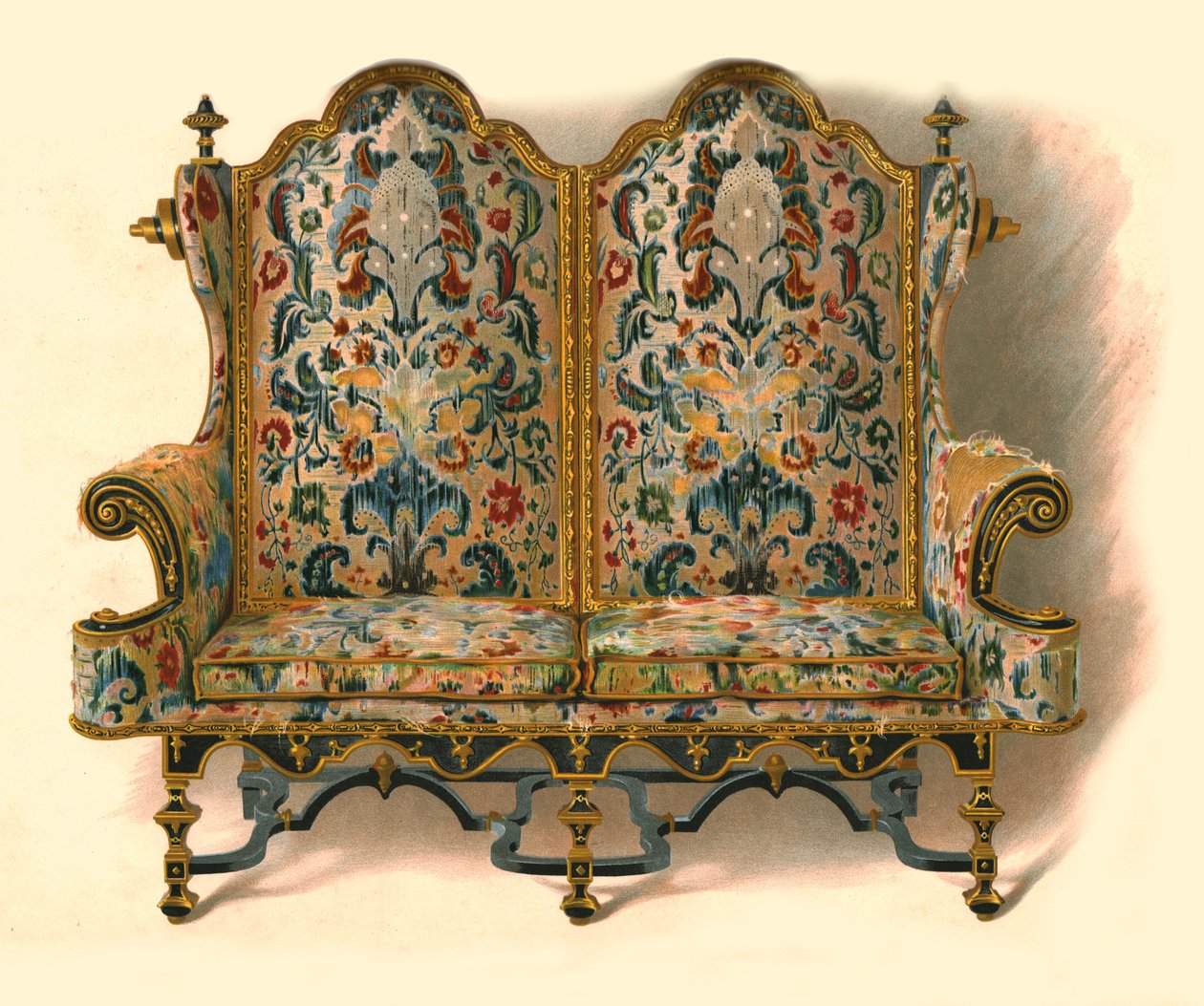 Soffa, 1905 av Shirley Charles Llewellyn Slocombe