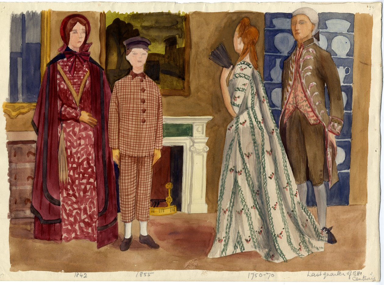 Historisk dräkt, 1951. av Shirley Markham